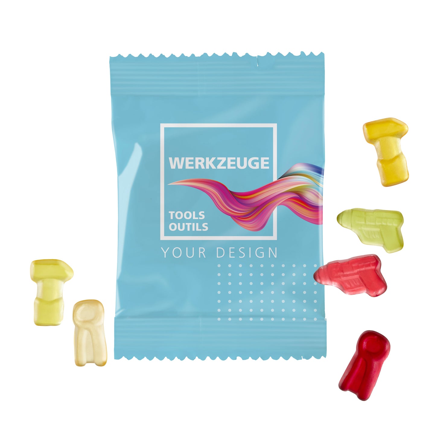 Fruchtgummi 10g Tüten - Werkzeuge