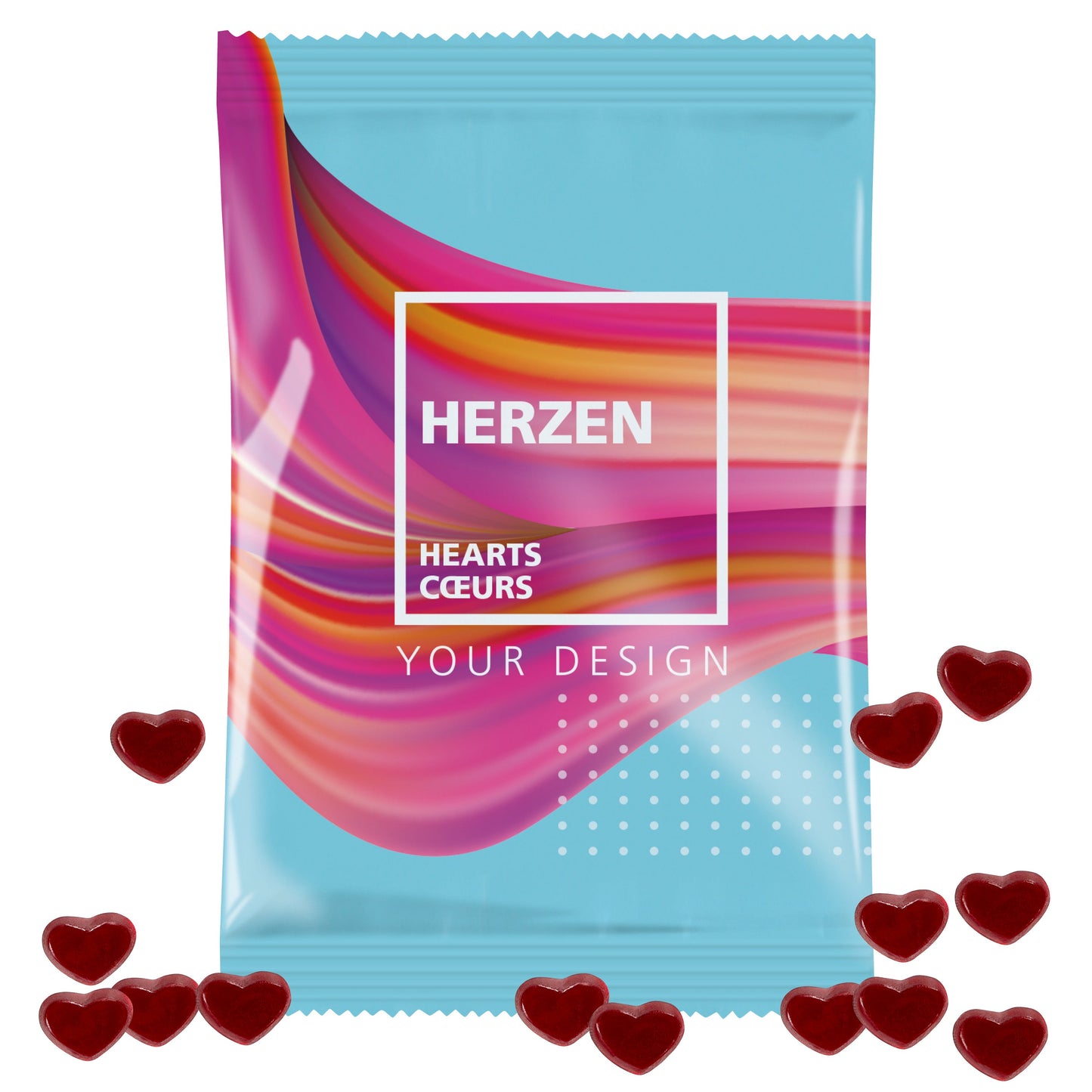 Fruchtgummi 100g Herzen