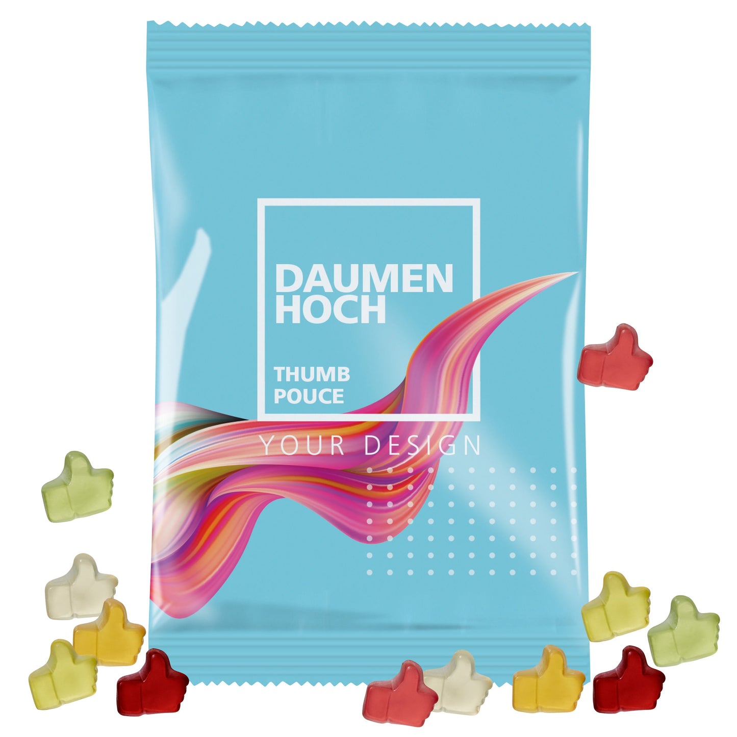 Fruchtgummi 100g Daumen Hoch