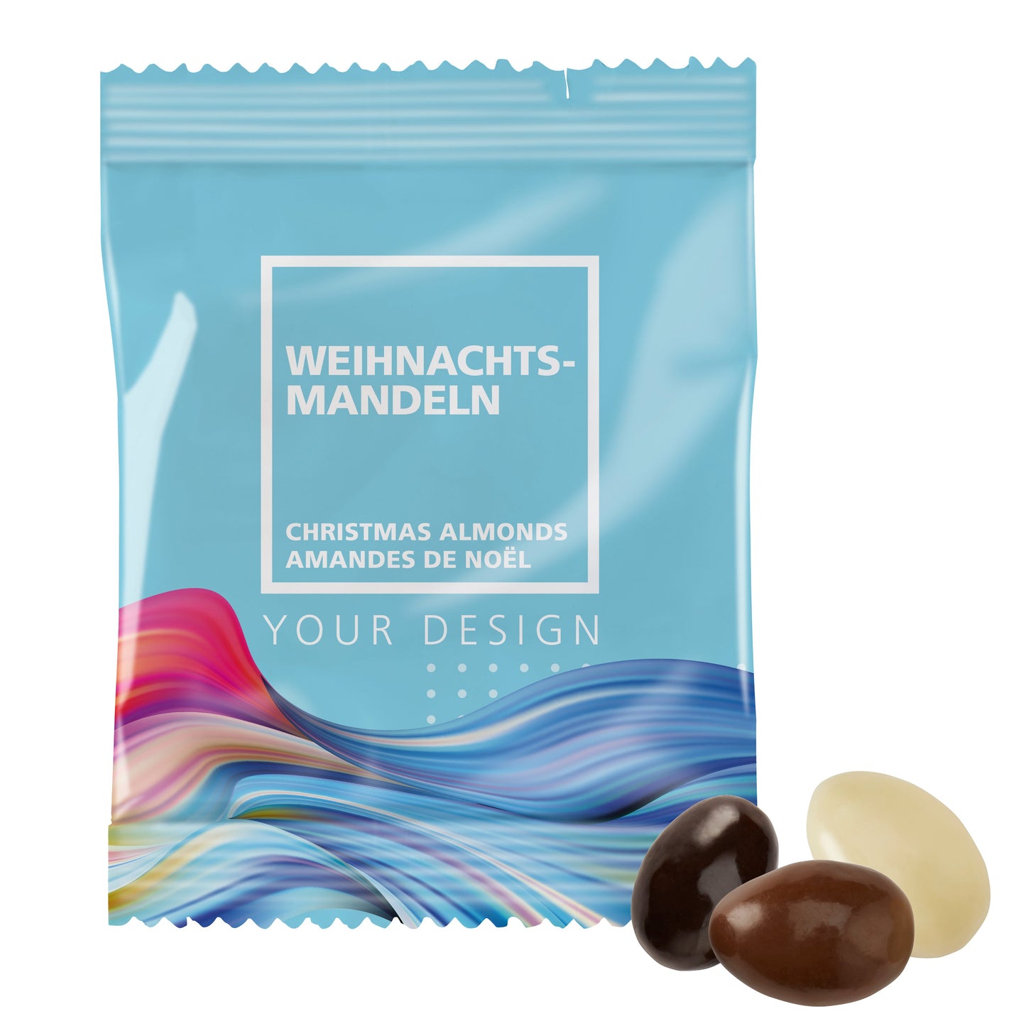 Weihnachtsmandeln, gemischt, 14g