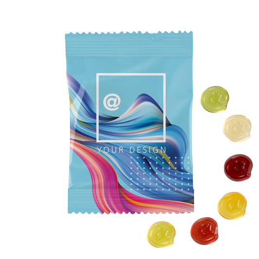 Fruchtgummi 10g Tüten - @ Zeichen