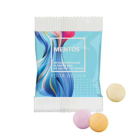2er mentos Fruit i.Papiertütchen Stand.