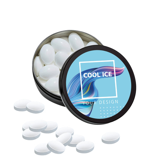 XS-Taschendose Cool Ice schwarz matt