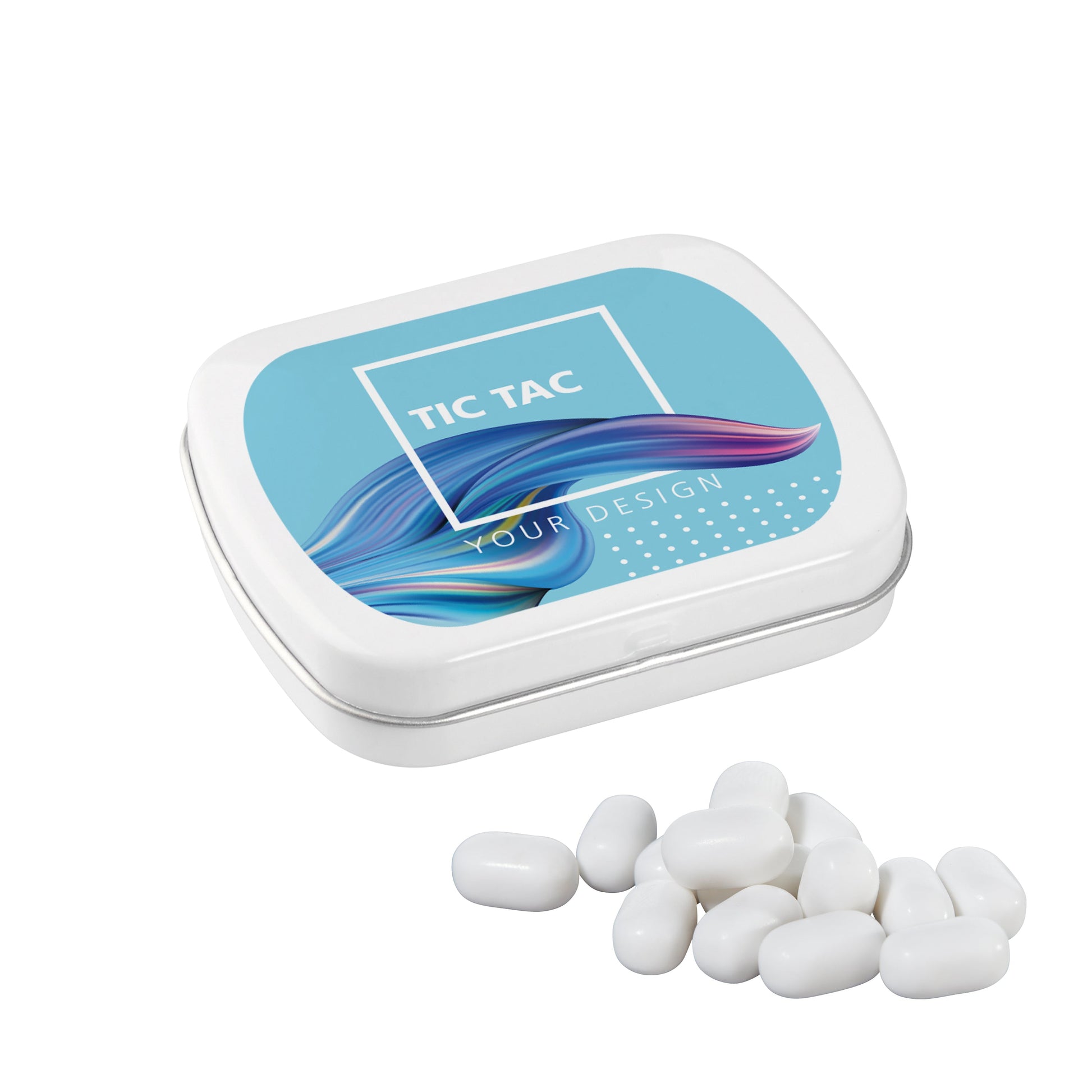 Mini-Klappdose mit Tic Tac Express