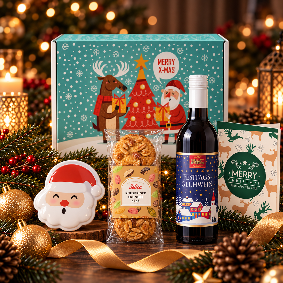 Weihnachtsbox "Adventslichtlein"