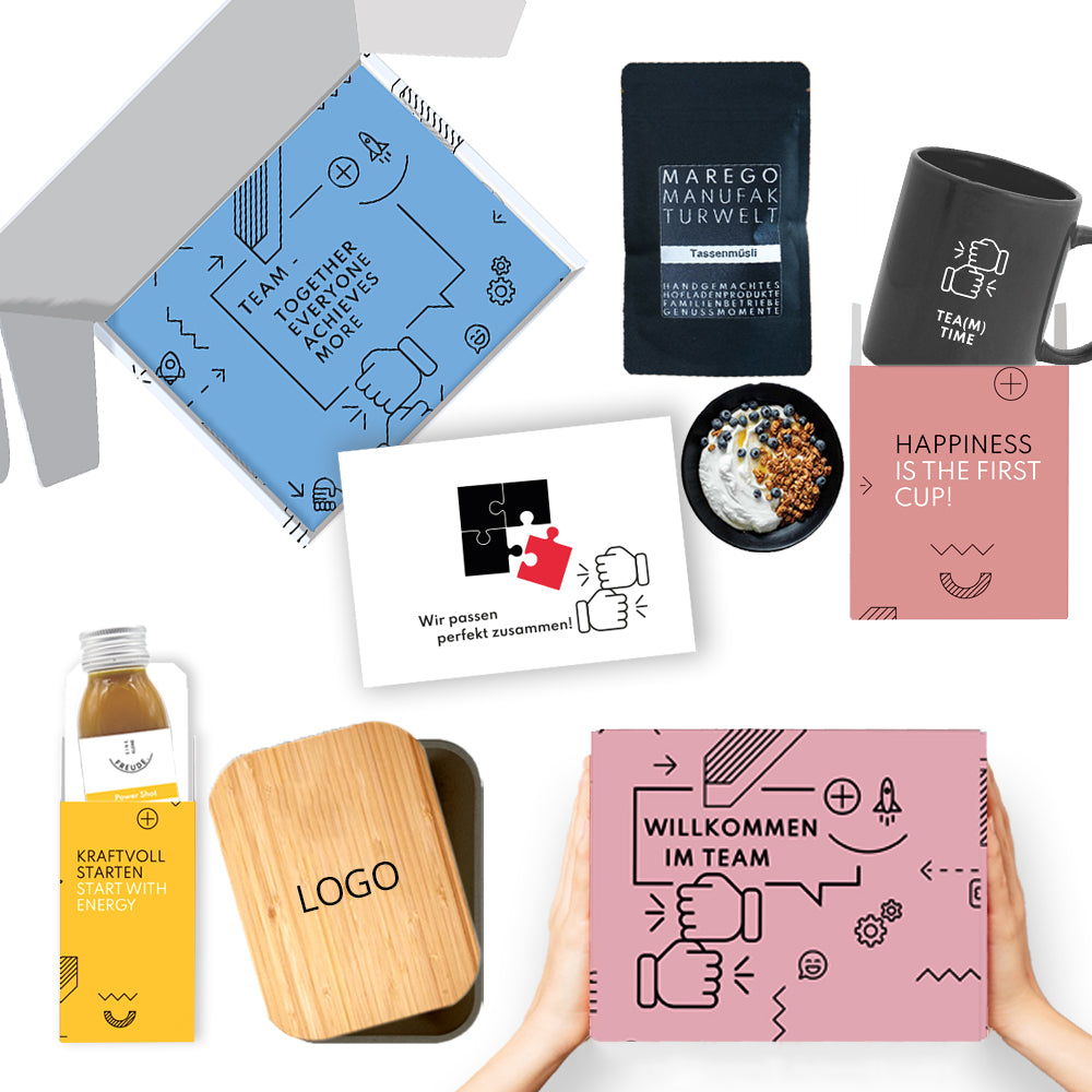 Hello Package Design Onboarding Box