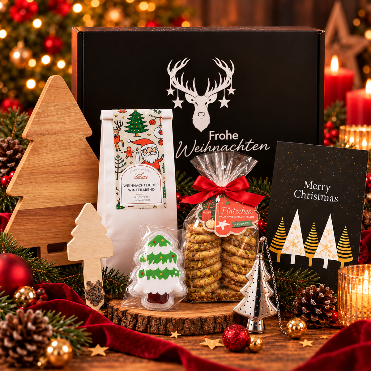 Weihnachtsgeschenkbox Tannenzauber – MAREGO BOX KONZEPTE